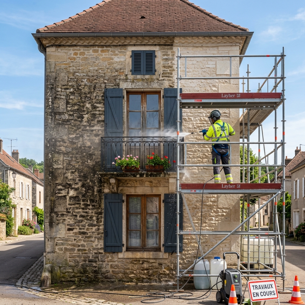 Ravalement et nettoyage façade